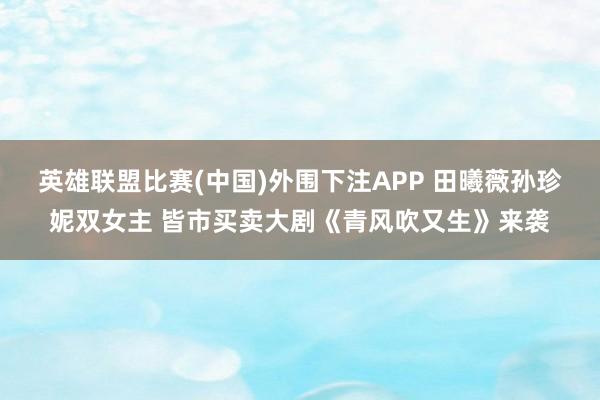英雄联盟比赛(中国)外围下注APP 田曦薇孙珍妮双女主 皆市买卖大剧《青风吹又生》来袭