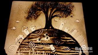 儿童沙画教程第一课 美丽的一天