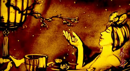 当沙画遇上冬游扬州 沙绘千年古城，冬韵一城诗